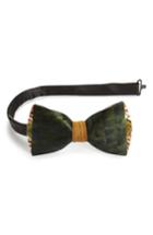 Men's Brackish & Bell Lowry Feather Bow Tie