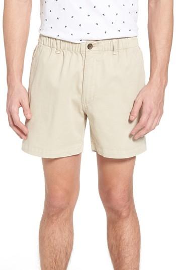 Men's Vintage 1946 Snappers Elastic Waist Shorts - Grey