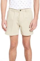Men's Vintage 1946 Snappers Elastic Waist Shorts - Grey