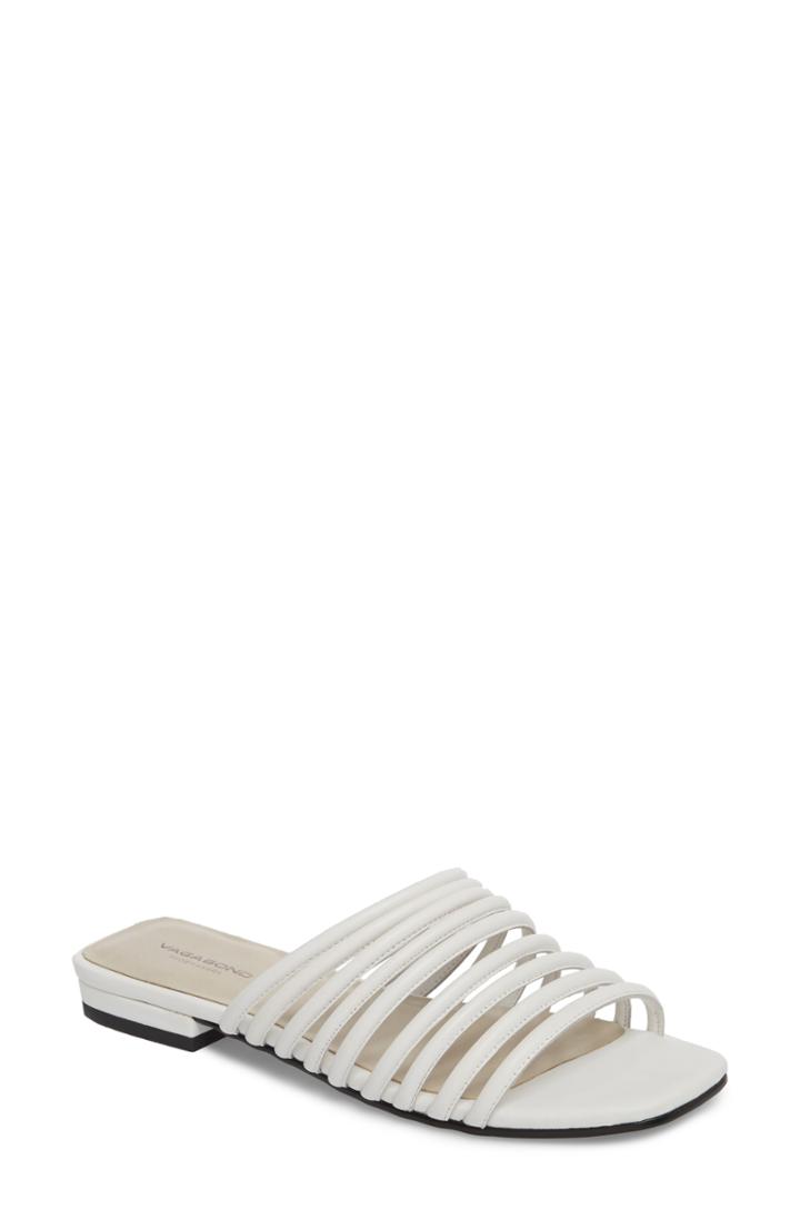 Women's Vagabond Shoemakers Becky Slide Sandal Us / 39eu - White