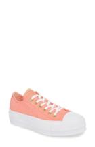Women's Converse Chuck Taylor All Star Platform Sneaker .5 M - Burgundy