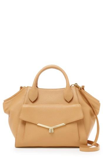 Botkier Vivi Calfskin Leather Satchel - Brown