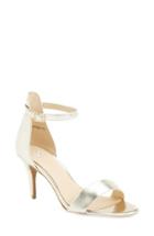 Women's Bp. 'luminate' Open Toe Dress Sandal M - Metallic