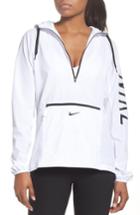 Women's Nike Flex Packable Hooded Training Jacket - White