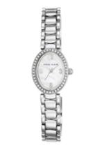 Women's Anne Klein Crystal Oval Bracelet Watch, 20mm