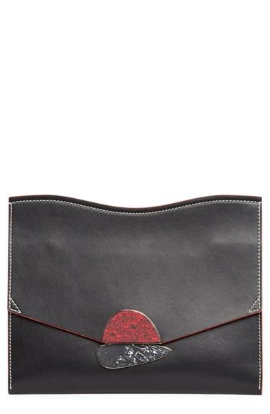 Proenza Schouler Medium Calfskin Leather Clutch -