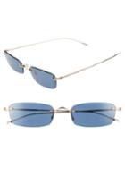 Women's Oliver Peoples Daveigh 54mm Rectangular Sunglasses - Rose Gold