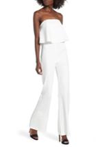 Women's Socialite Popover Jumpsuit - White