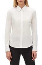 Women's Lafayette 148 New York Phaedra Blouse - White