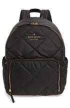 Kate Spade New York Watson Lane - Baby Hartley Quilted Nylon Backpack - Black