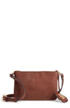Tommy Bahama Marrakech Leather Crossbody Wallet - Brown