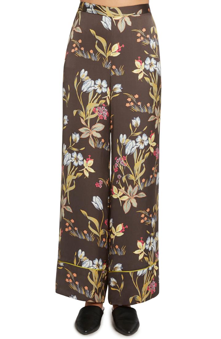 Women's Willow & Clay Print Wide Leg Pants