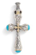 Men's Konstantino Heonos Turquoise Cross