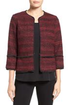 Women's T Tahari Nalia Collarless Jacket