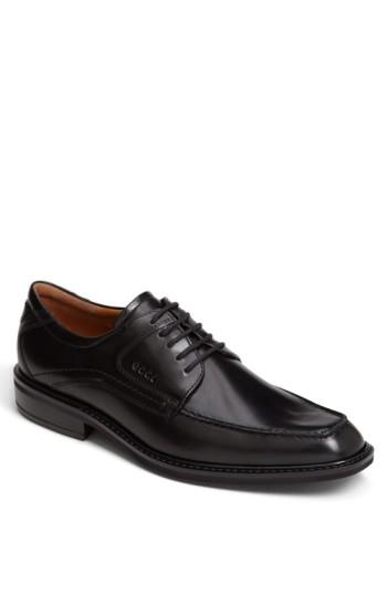 Men's Ecco 'windsor' Apron Toe Derby -11.5us / 45eu - Black