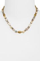 Women's Sorrelli Metal & Crystal Line Necklace