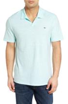 Men's Vineyard Vines Feeder Stripe Linen Blend Polo - Blue