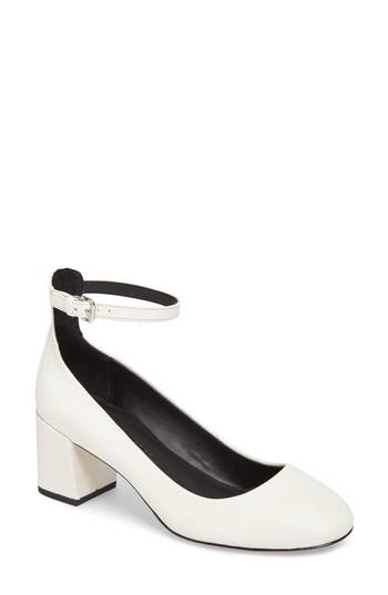 Women's Rebecca Minkoff Bridget Ankle Strap Pump .5 M - White