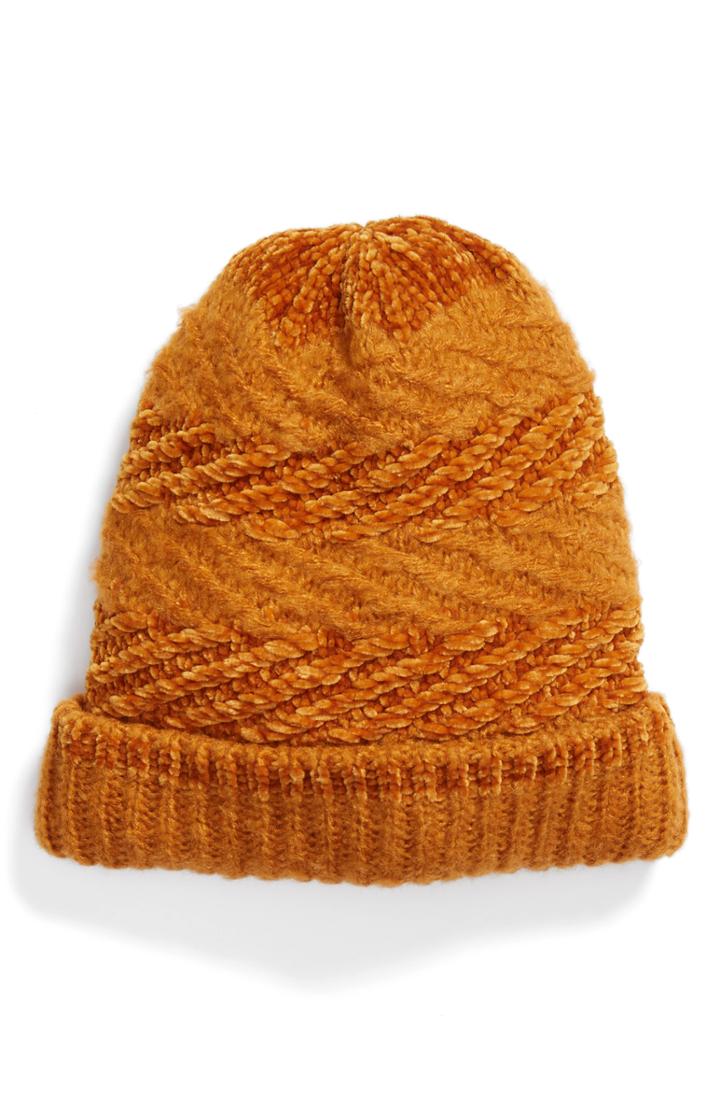 Women's Rebecca Minkoff Blocked Yarn Slouchy Beanie - Red