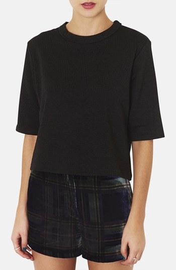 Topshop Textured Tee