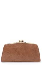 Women's Hobo Liven Leather Wallet - Brown