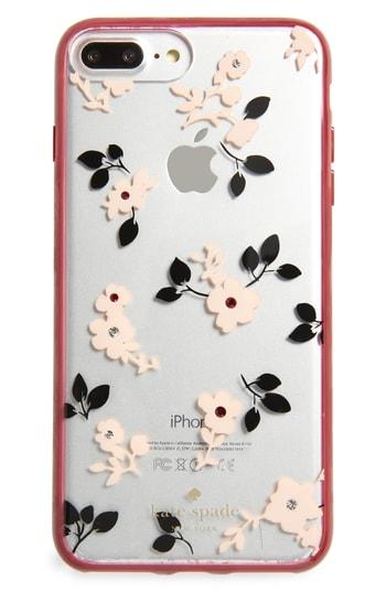 Kate Spade New York Jeweled Camellia Iphone 7/8 & 7/8 Case - Pink