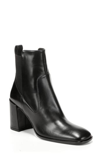 Women's Via Spiga Delaney Block Heel Bootie .5 M - Black