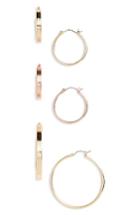 Women's Bp. 3-pack Hoop Earrings