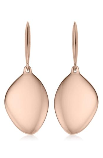 Women's Monica Vinader Engravable Nura Vermeil Teardrop Earrings