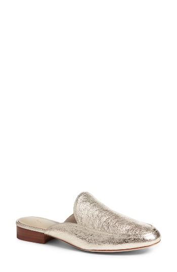 Women's Joie Delaney Slide Loafer Us / 35eu - Metallic