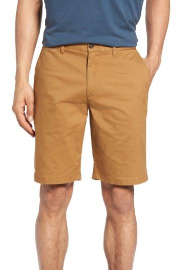 Men's Bonobos Stretch Washed 9-inch Chino Shorts - Brown