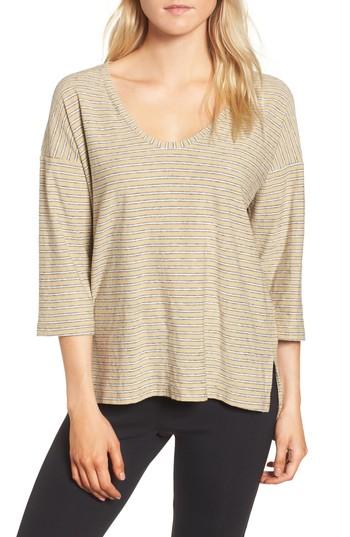 Women's James Perse Mini Stripe Tee