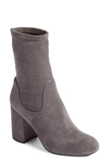 Women's Halogen Jacy Stretch Bootie M - Grey
