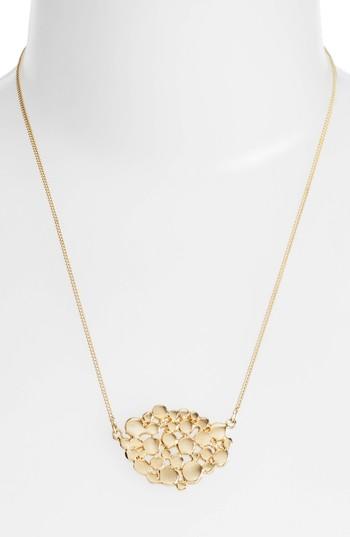 Women's 31 Bits Bubble Mosaic Pendant Necklace