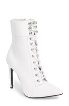 Women's Jeffrey Campbell Elphaba-3 Bootie M - White