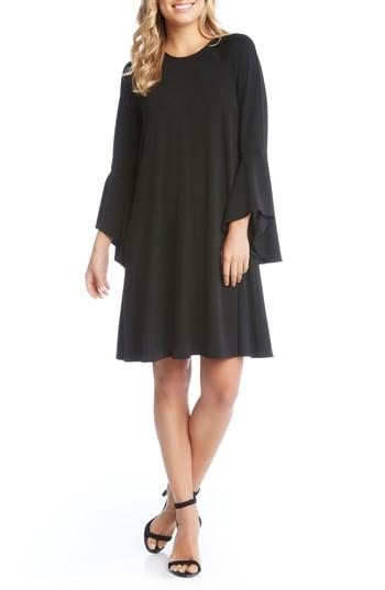 Women's Karen Kane Bell Cuff Swing Dress - Black