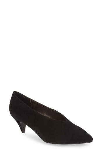 Women's Jeffrey Campbell 'carla' Pointy Toe Pump .5 M - Black
