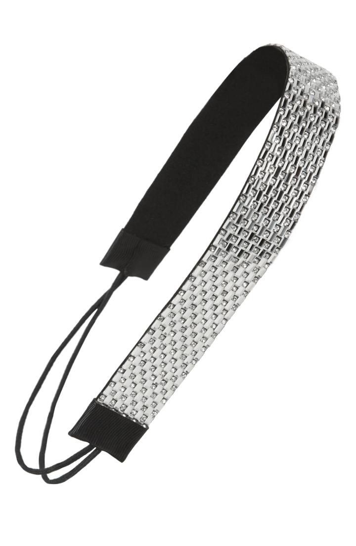 Tasha Sparkly Head Wrap, Size - Metallic