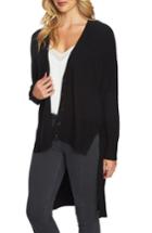 Women's 1.state High/low Cardigan, Size - Black