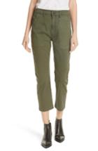 Women's 3x1 Nyc Sabine Tapered Crop Chinos - Green