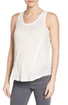 Women's Loyal Hana Taylor Maternity/nursing Tank Top - White