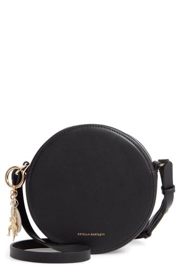 Estella Bartlett Faux Leather Round Bag - Black