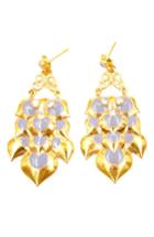 Women's Lux Divine Lotus Drop Earrings