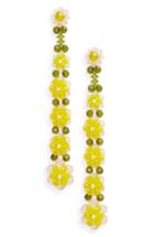 Women's Simone Rocha Tiered Crystal Shoulder Duster Earrings