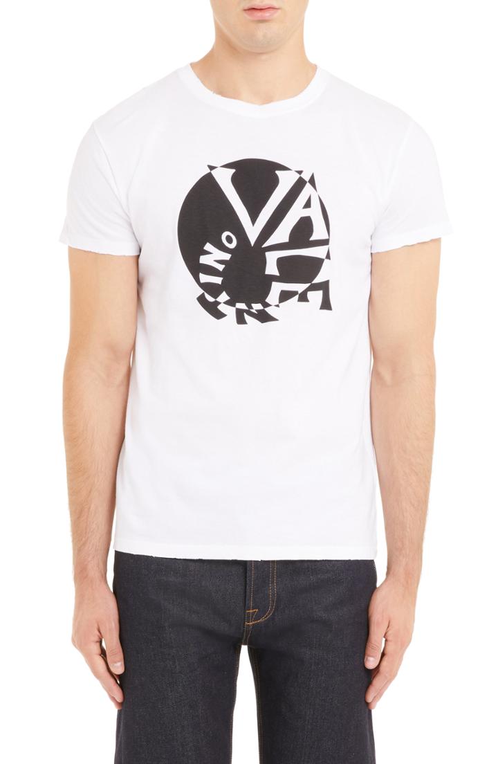Men's Valentino Wave Print T-shirt