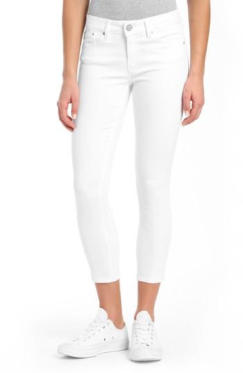 Women's Mavi Jeans Adriana Ankle Jeans - White