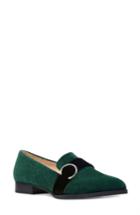 Women's Nine West Huff Loafer Flat M - Green