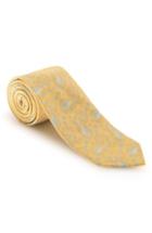 Men's Robert Talbott Paisley Silk Tie, Size - Yellow