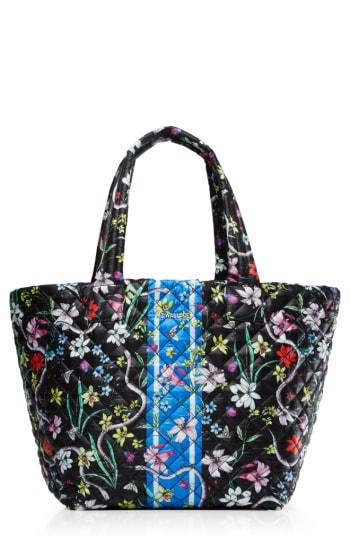 Mz Wallace 'medium Metro' Quilted Tote - Black