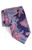 Men's Nordstrom Men's Shop Penay Paisley Silk Tie, Size - Pink